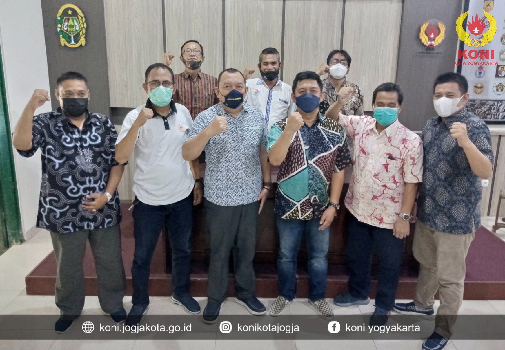Askot PSSI dan KONI Kota Yogyakarta Terus Bersinergi