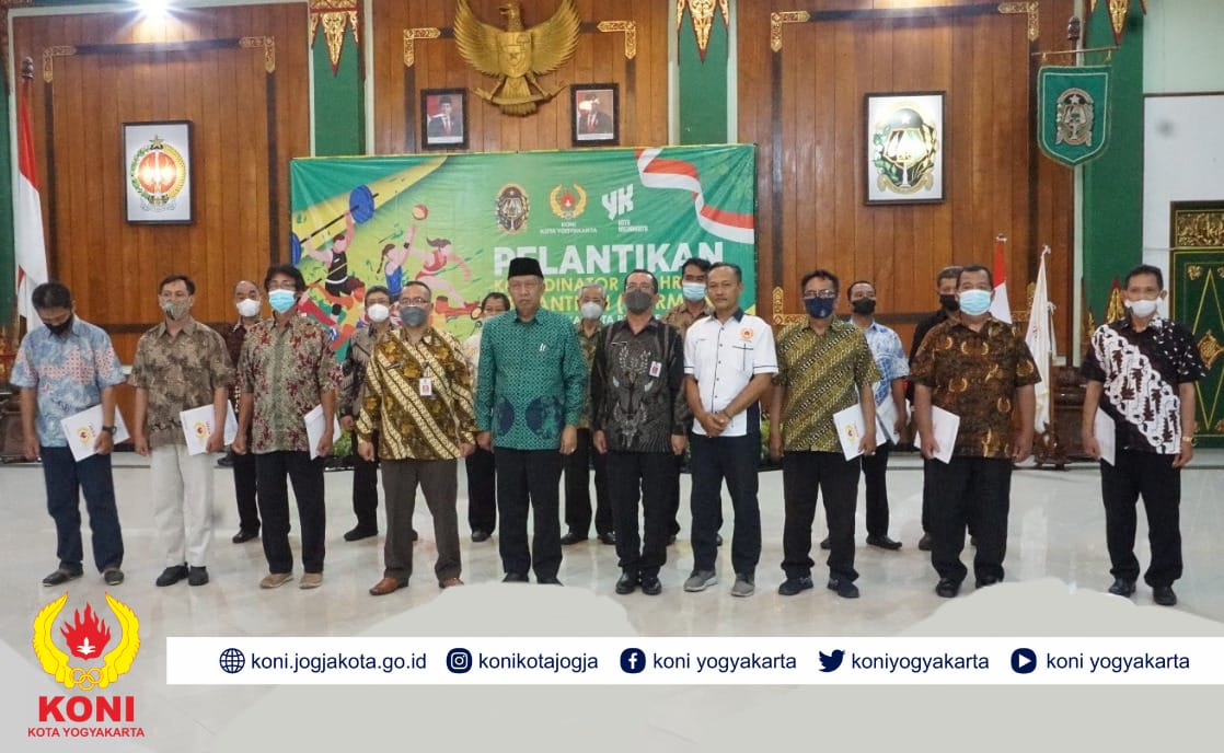 Walikota Lantik Kepengurusan 14 Korman se-Kota Yogyakarta