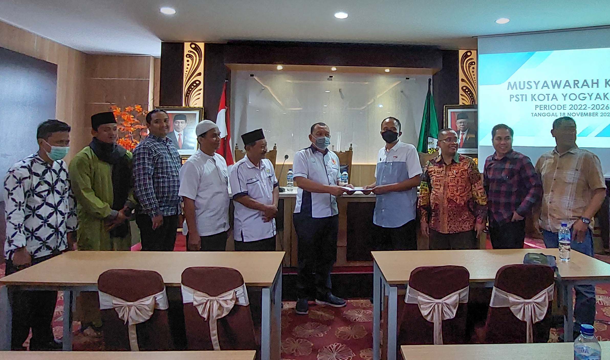 KONI Apresiasi  Terpilihnya Mujino Sebagai Ketum PSTI Yogyakarta 